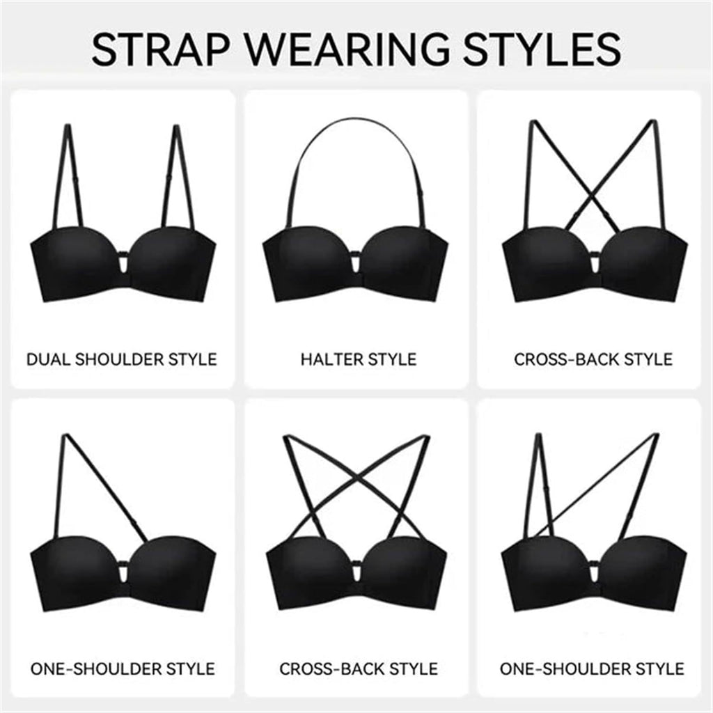 Sujetador Push-Up con broche delantero