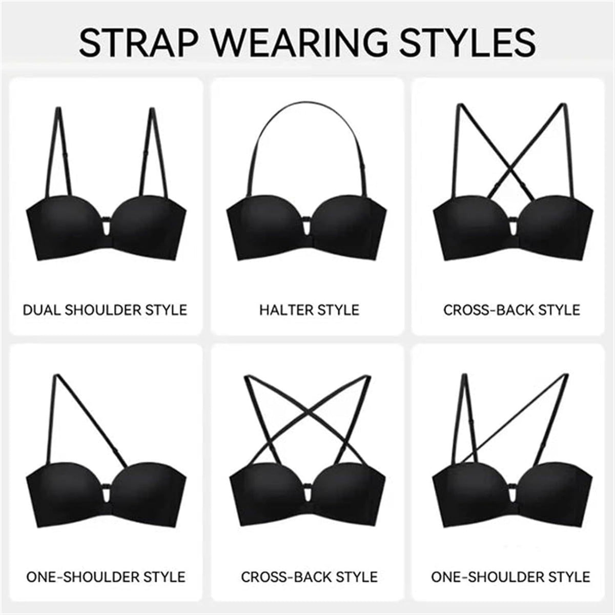 Sujetador Push-Up con broche delantero