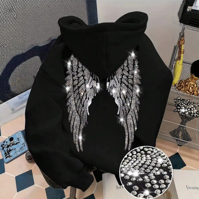 Sudadera con brillos
