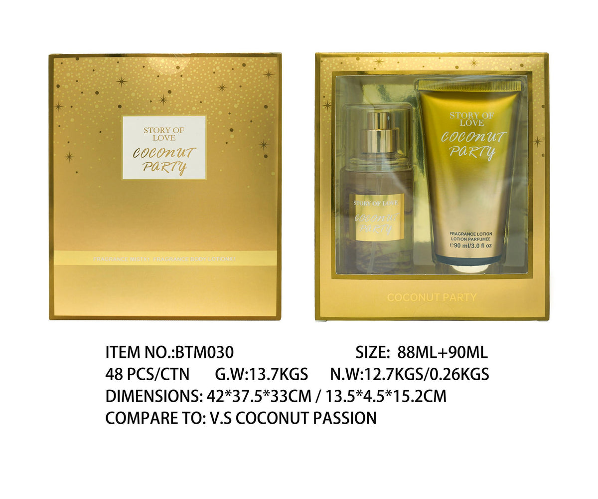 Set Perfume + Body Milk