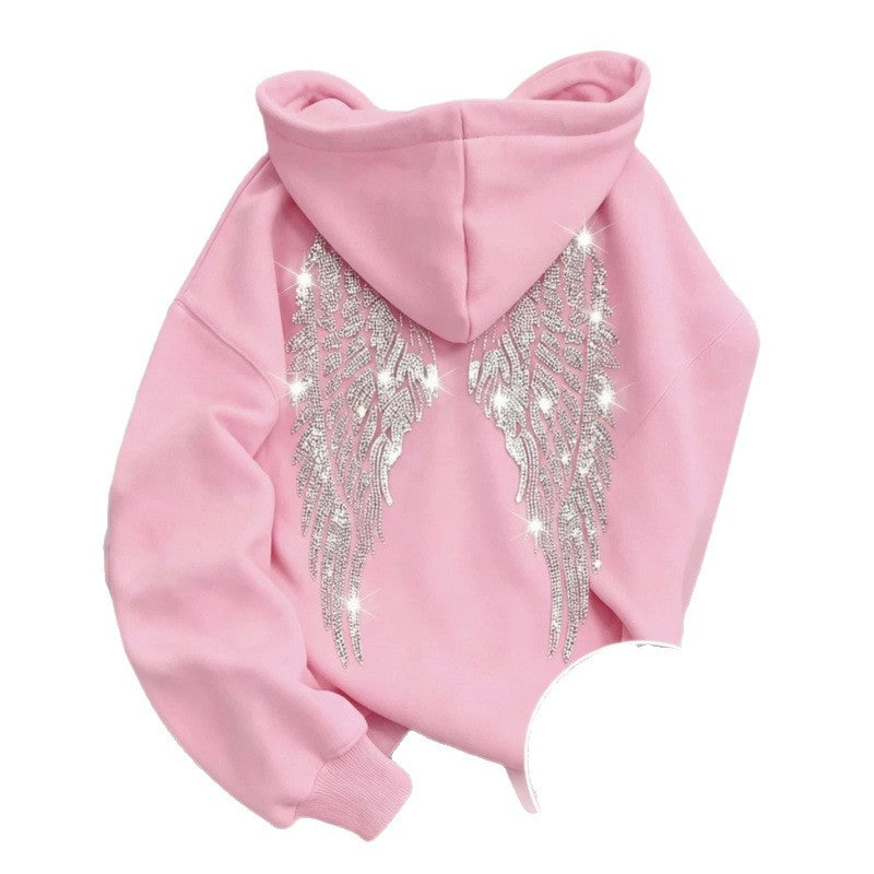 Sudadera con brillos