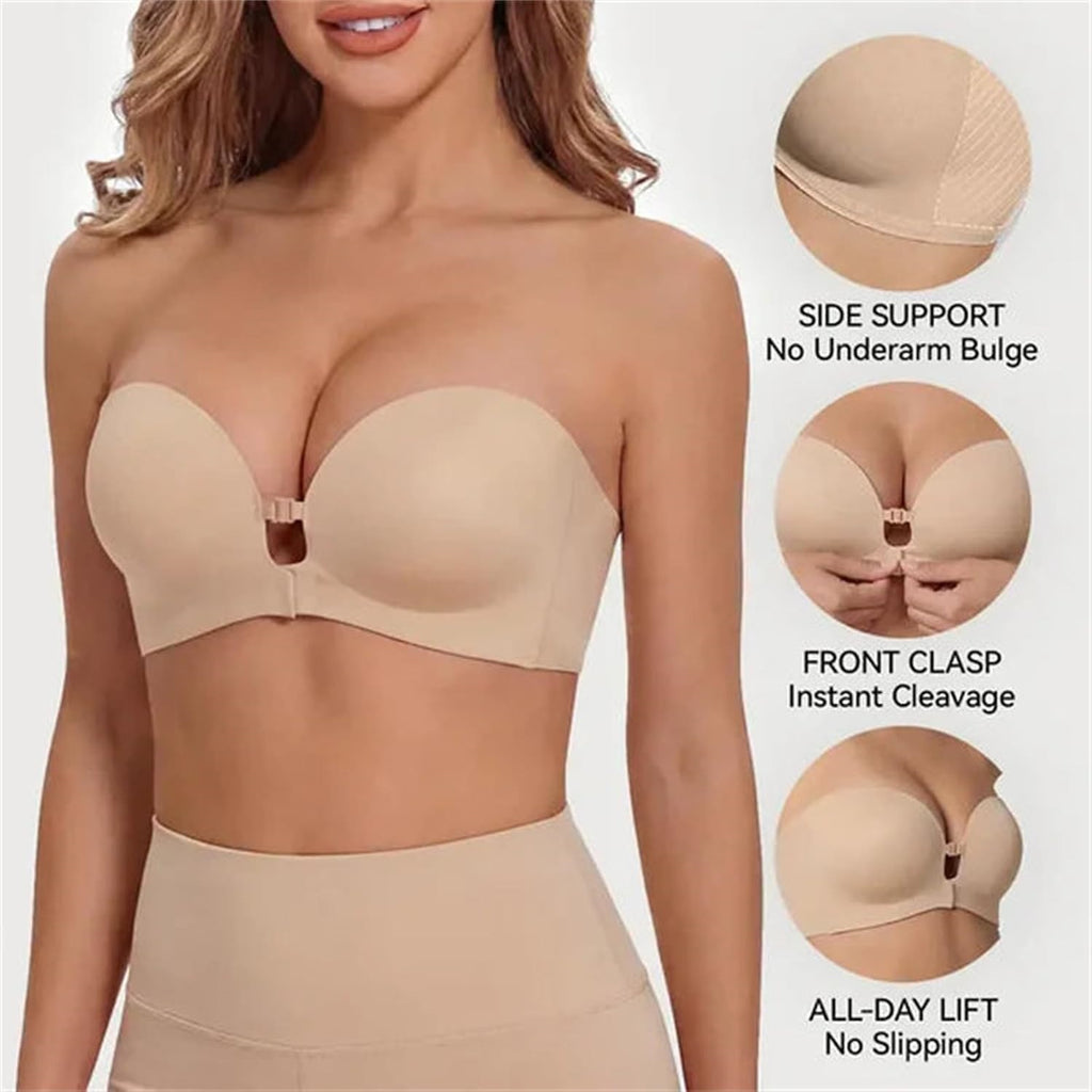 Sujetador Push-Up con broche delantero
