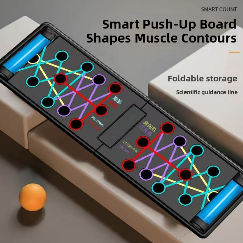Tabla de entrenamiento multifuncional plegable para flexiones