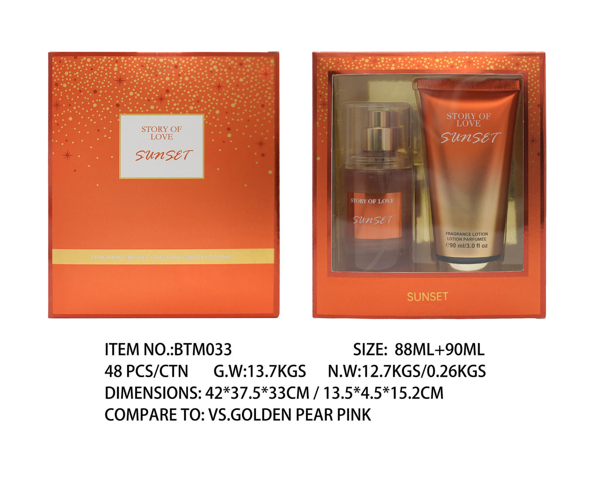 Set Perfume + Body Milk