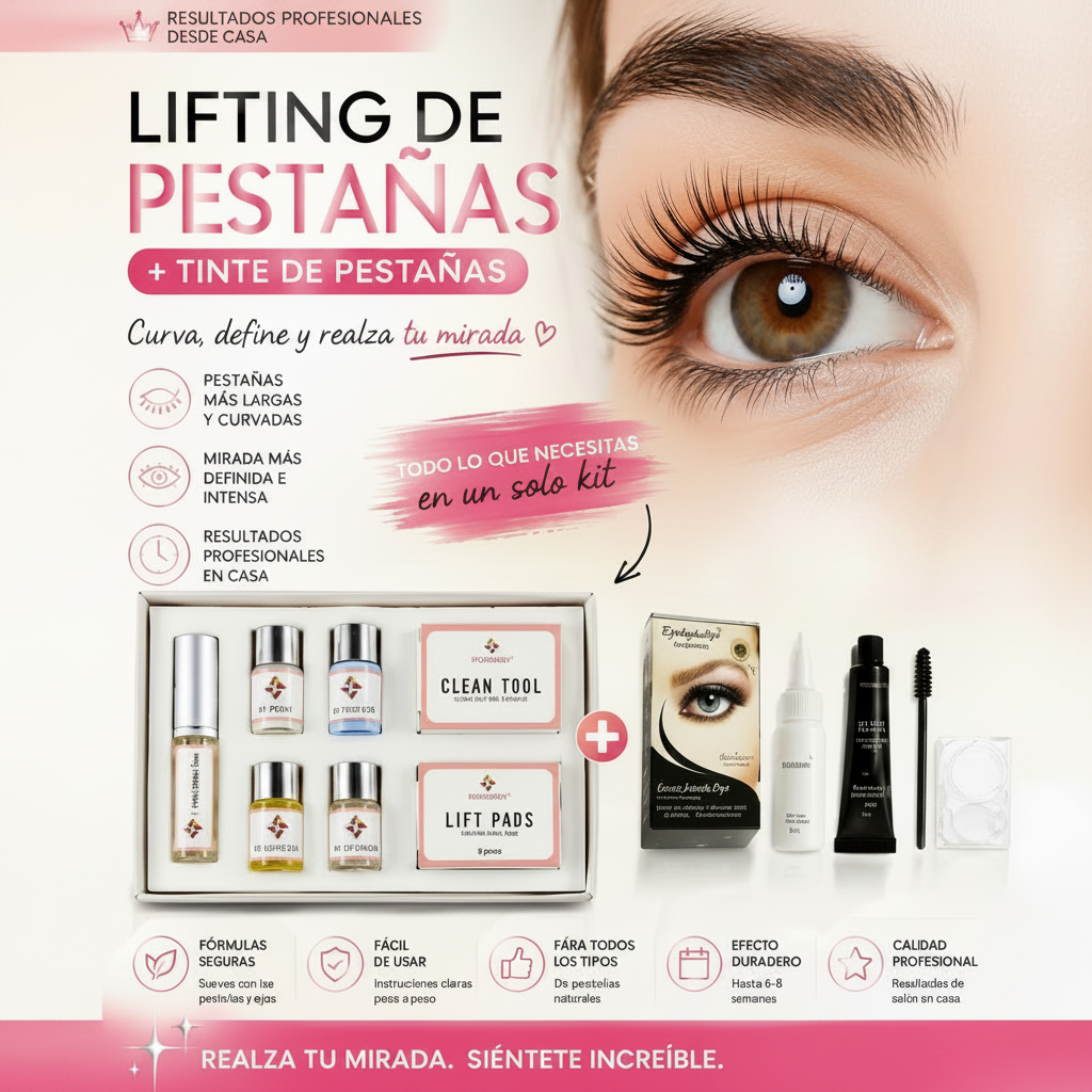 Kit de Lifting de Pestañas + Tinte