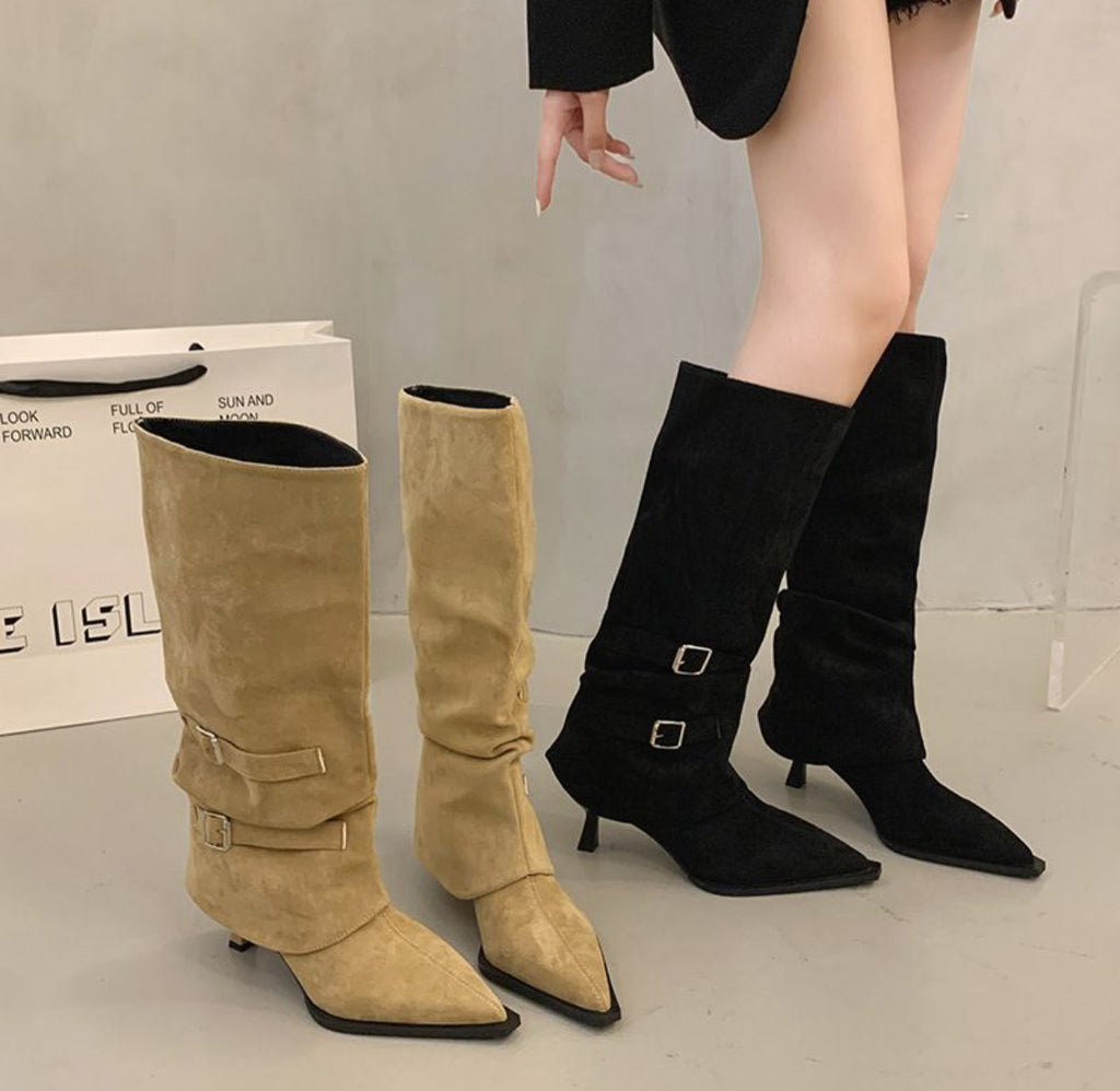 Botas altas transformables 2 en 1