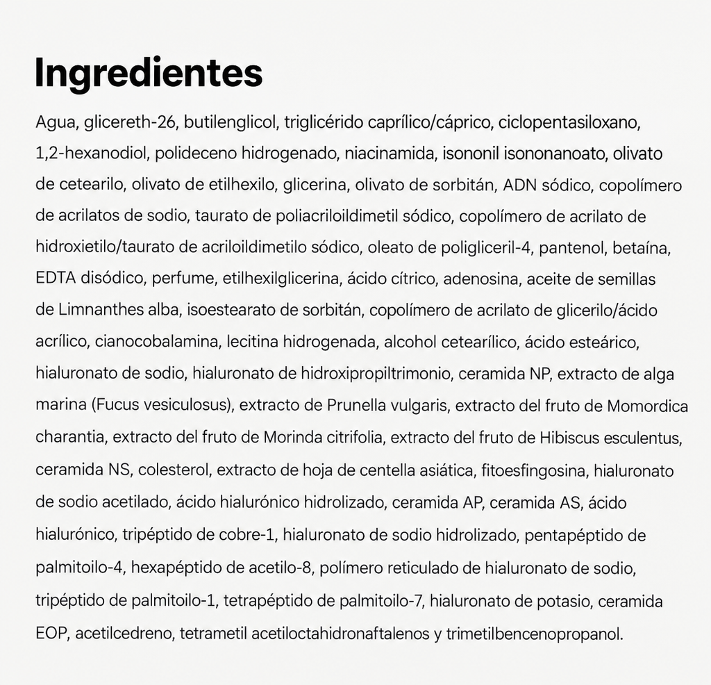 Crema Hidratante Medicube con ADN de salmón y Ácido Hialurónico