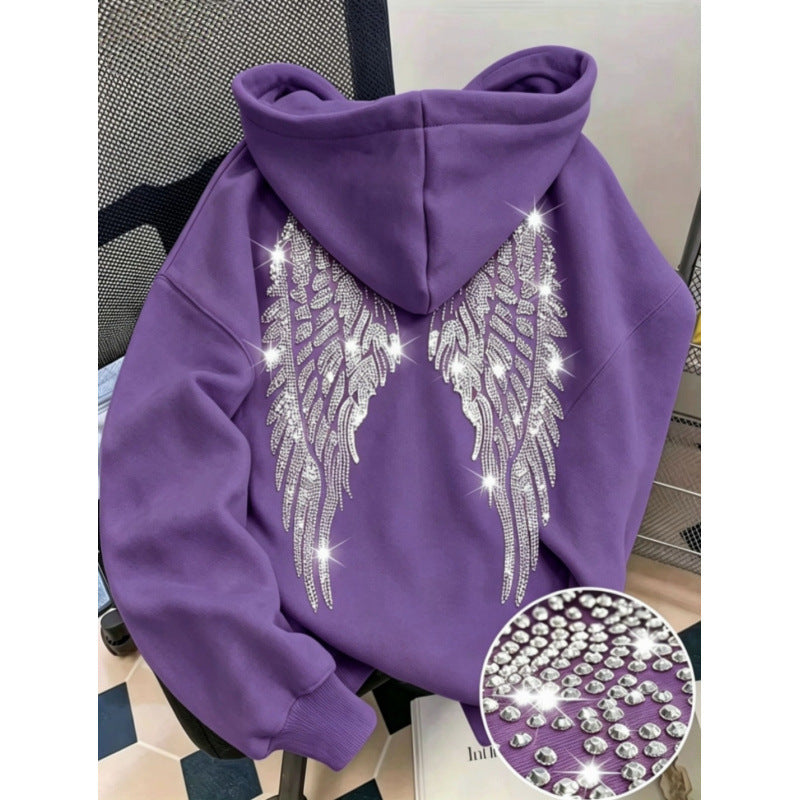 Sudadera con brillos