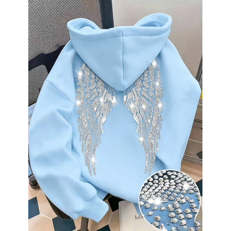 Sudadera con brillos